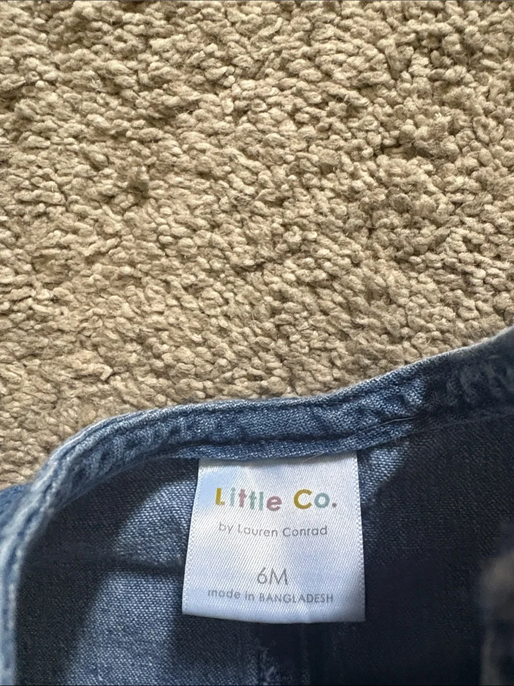 Little Co. by LC denim dress for baby girl
